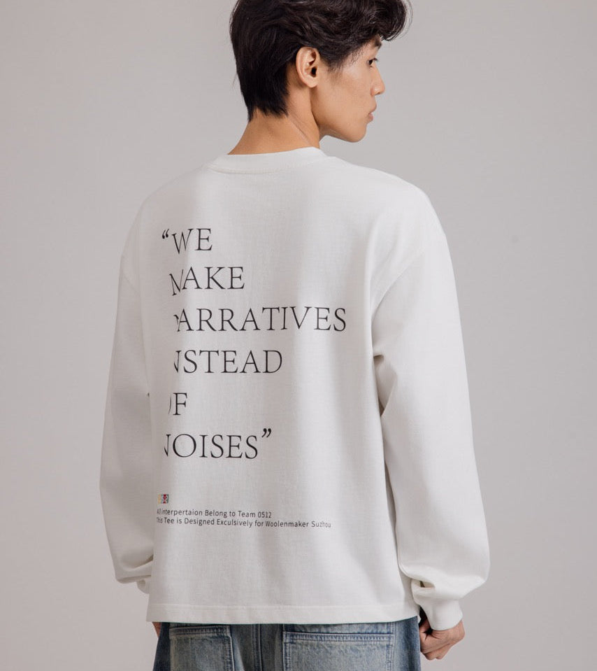 Cotton Sweatshirt White
