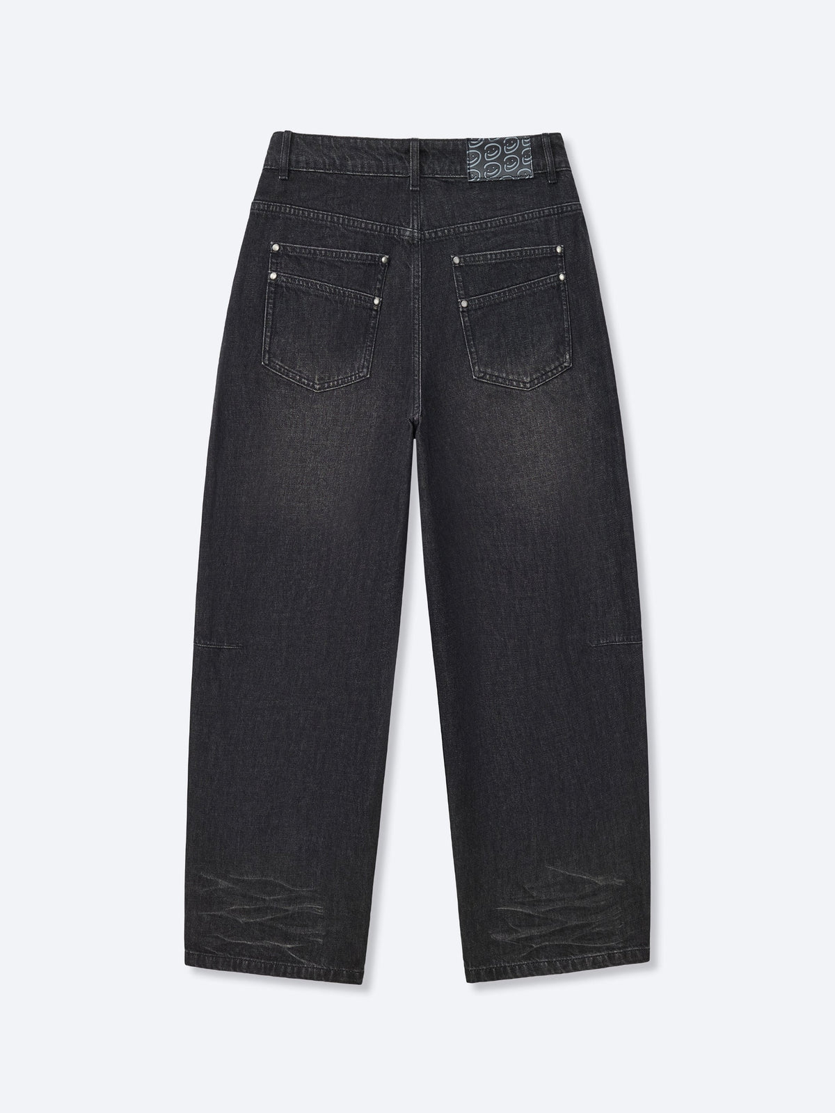WRINKLE DENIM - SULPHUR BLACK