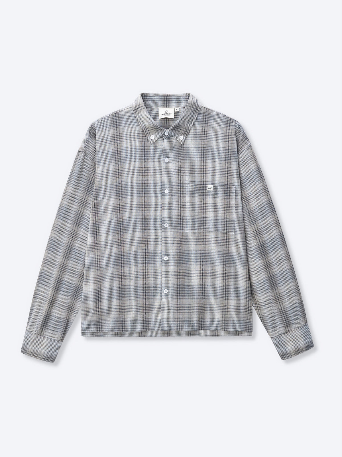 FLANNEL - GREY/BLUE