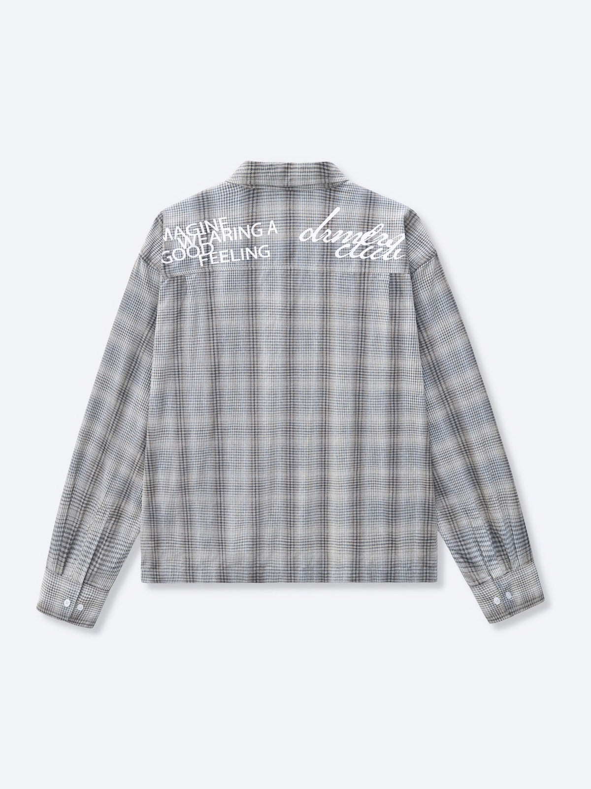 FLANNEL - GREY/BLUE
