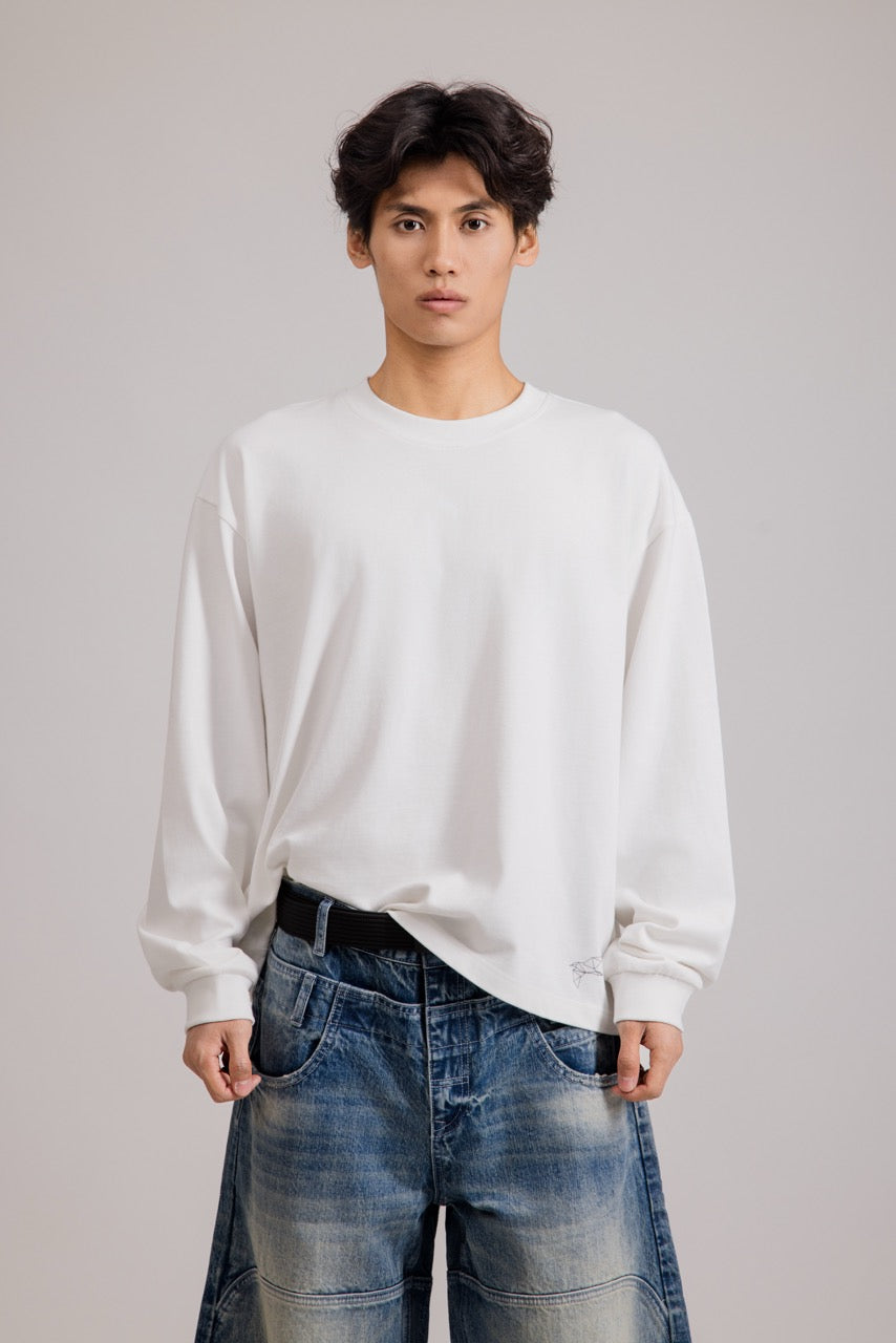 Cotton Sweatshirt White