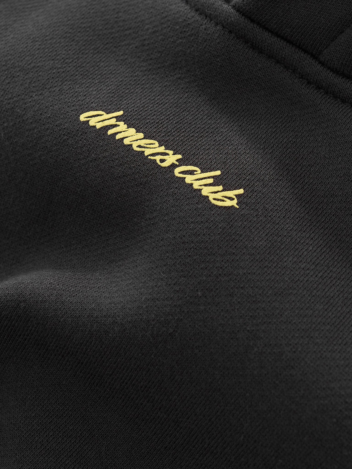 JUST GO WITH THE FEELING HOODIE - FADED BLACK