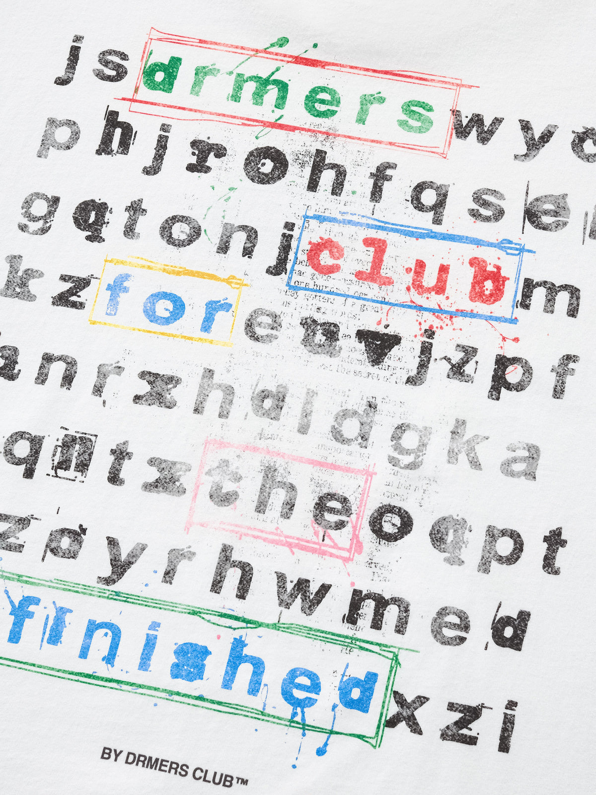 SEARCH WORDZ TEE - WHITE