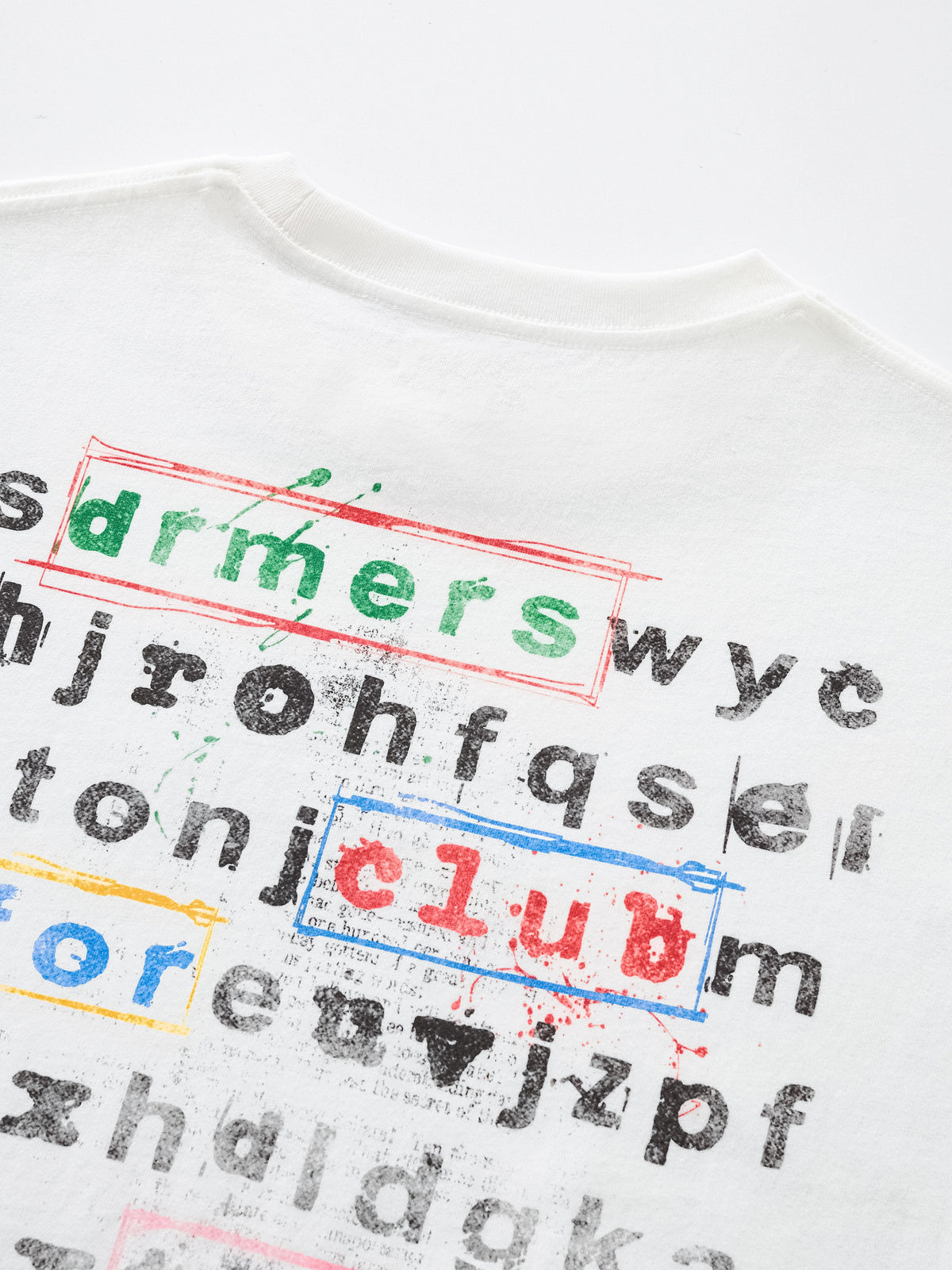 SEARCH WORDZ TEE - WHITE
