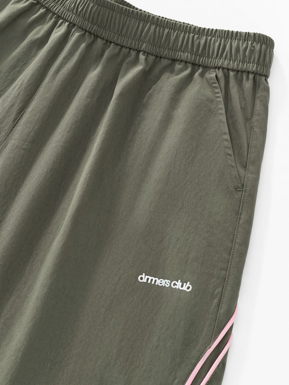 WAVY TRACK PANT - OLIVE GREEN