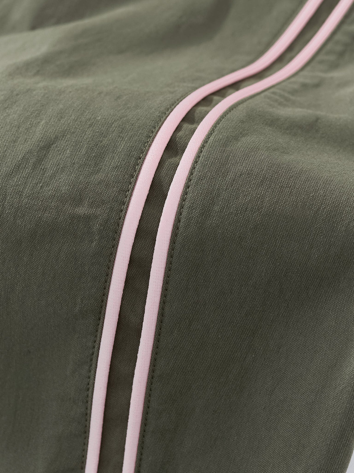 WAVY TRACK PANT - OLIVE GREEN