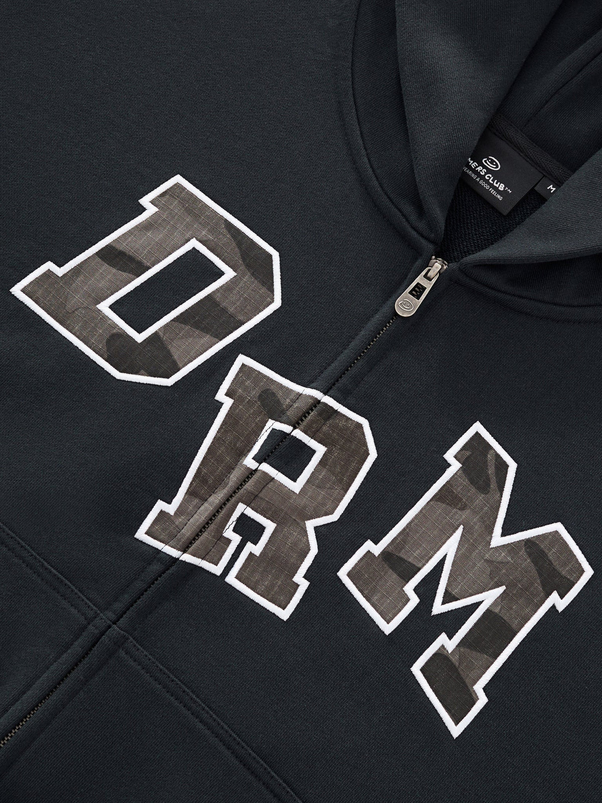 DRM ZIP UP - BLACK