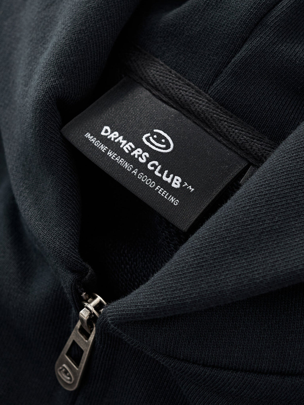 DRM ZIP UP - BLACK