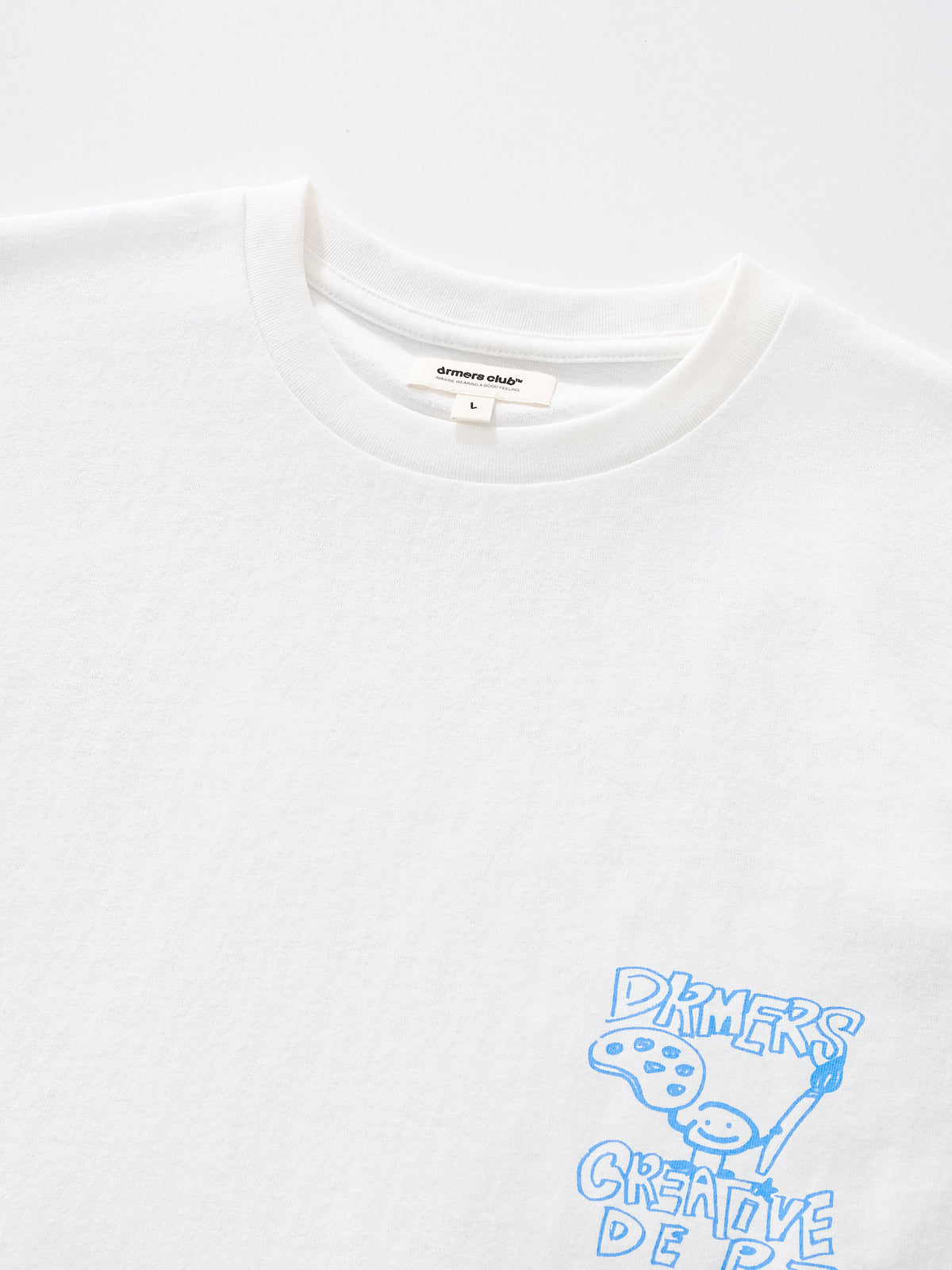 CREATIVE DEPT DOODLE TEE - WHITE