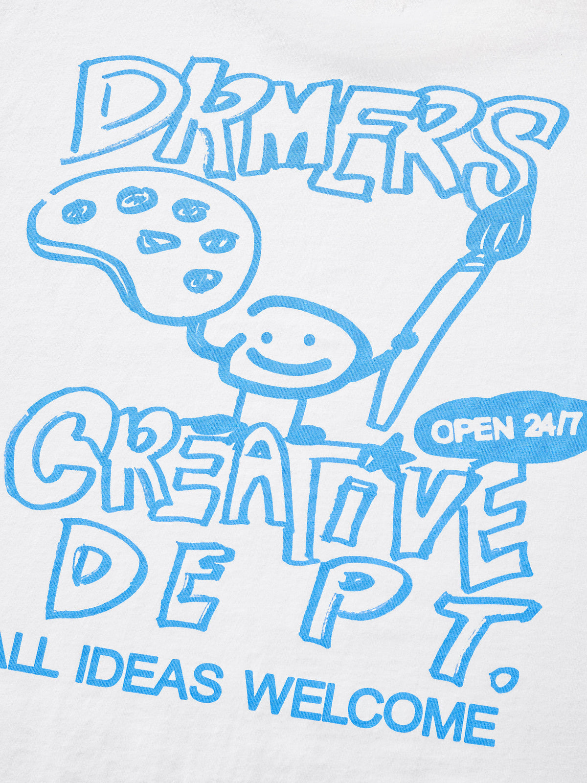 CREATIVE DEPT DOODLE TEE - WHITE
