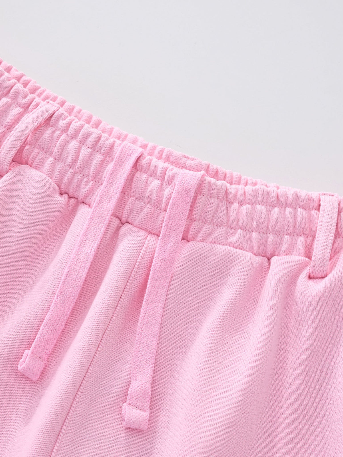 CARGO SWEAT SHORTS - LIGHT PINK