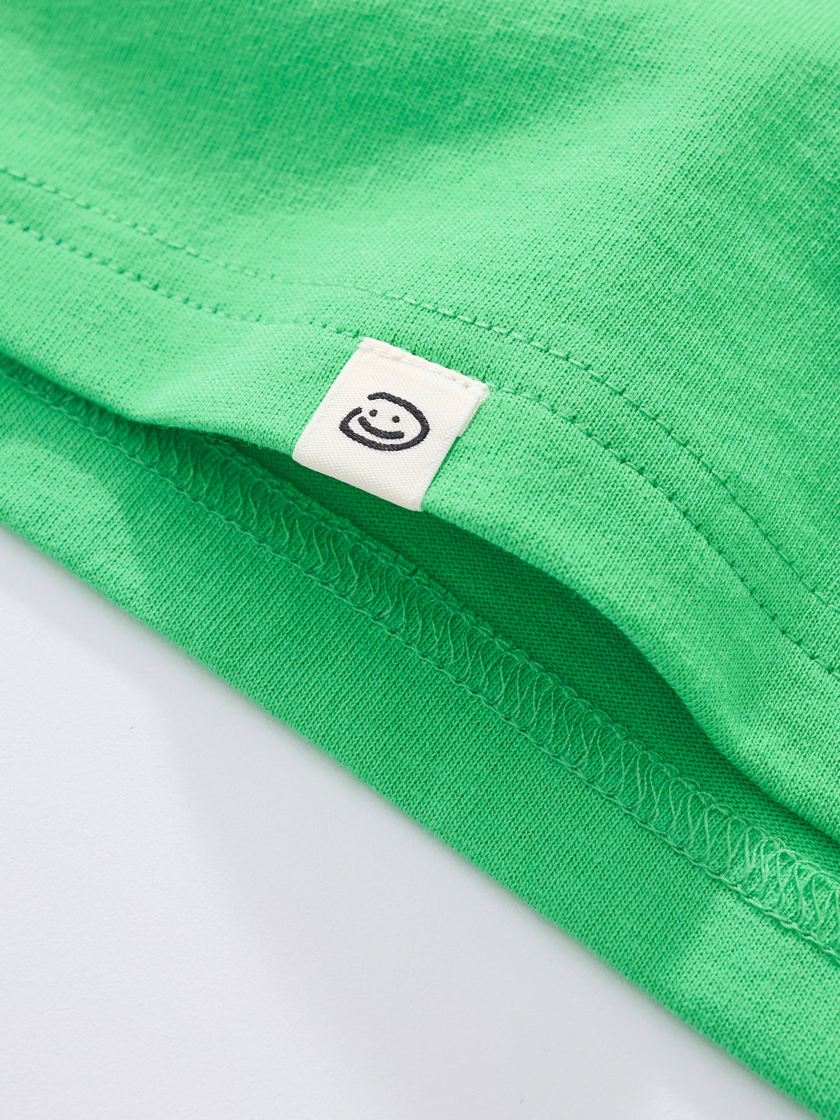 SIMPLE PLEASURES TEE - LIME GREEN