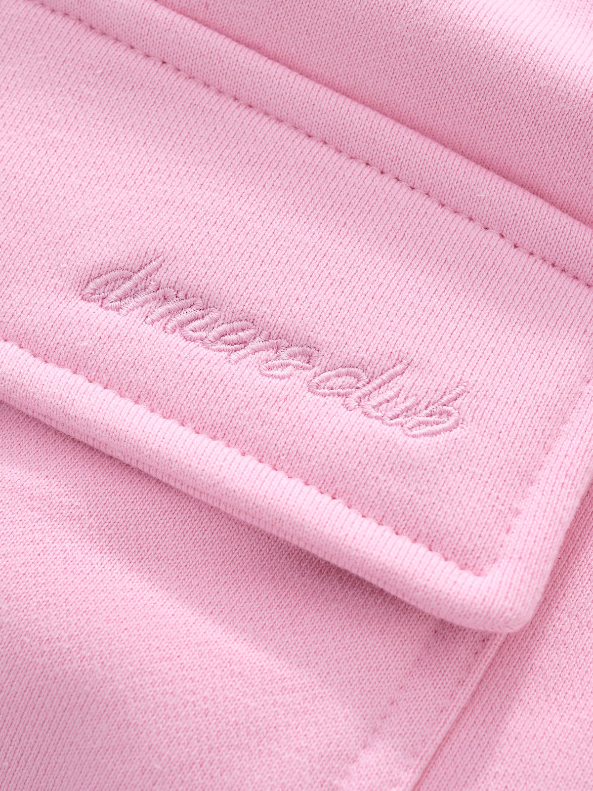 CARGO SWEAT SHORTS - LIGHT PINK