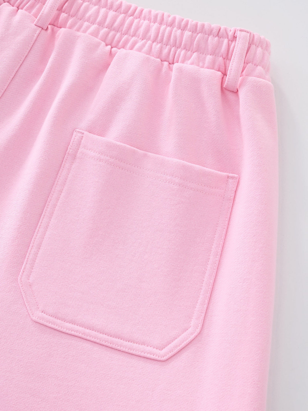CARGO SWEAT SHORTS - LIGHT PINK