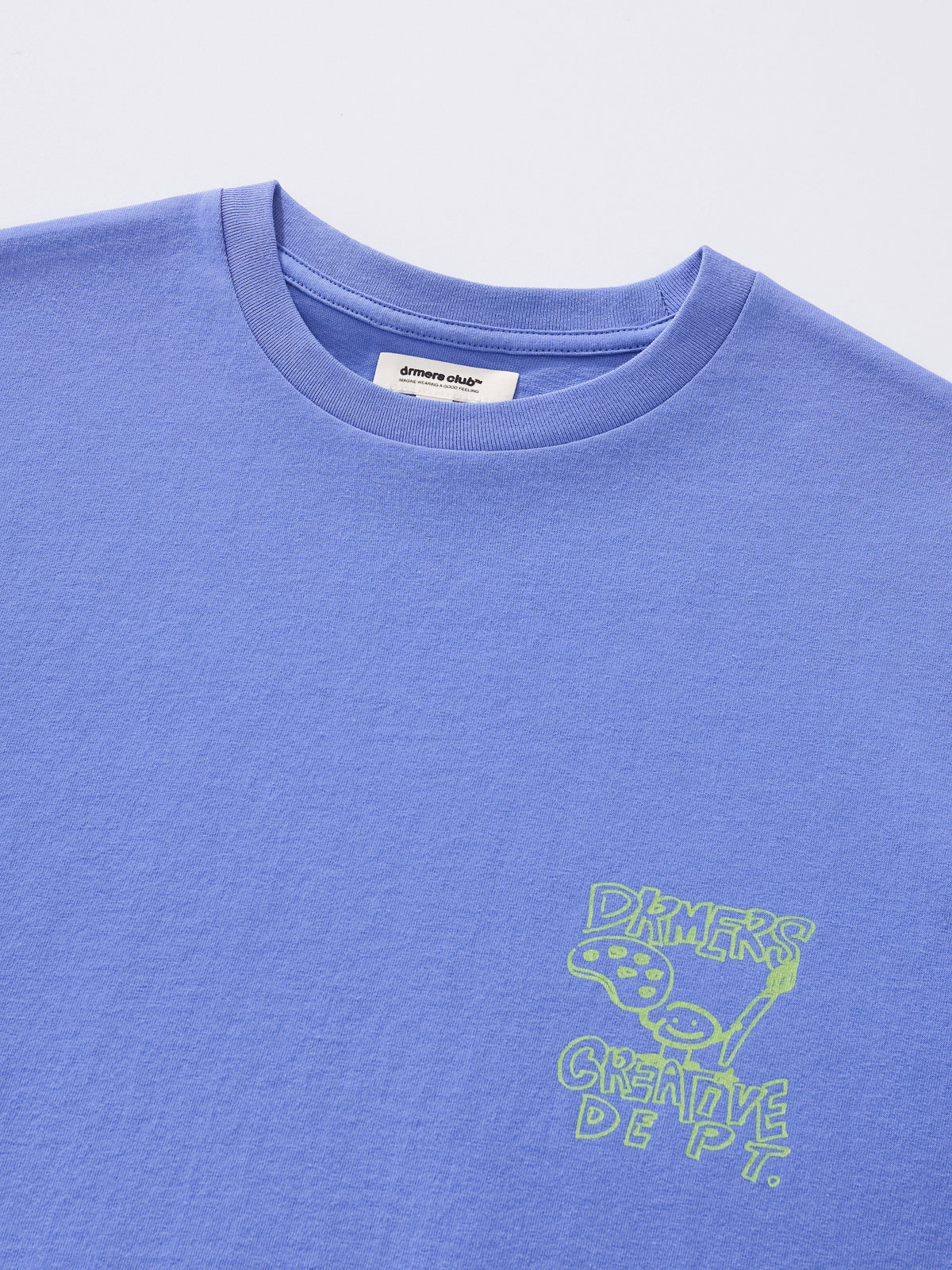 CREATIVE DEPT DOODLE TEE - PERIWINKLE