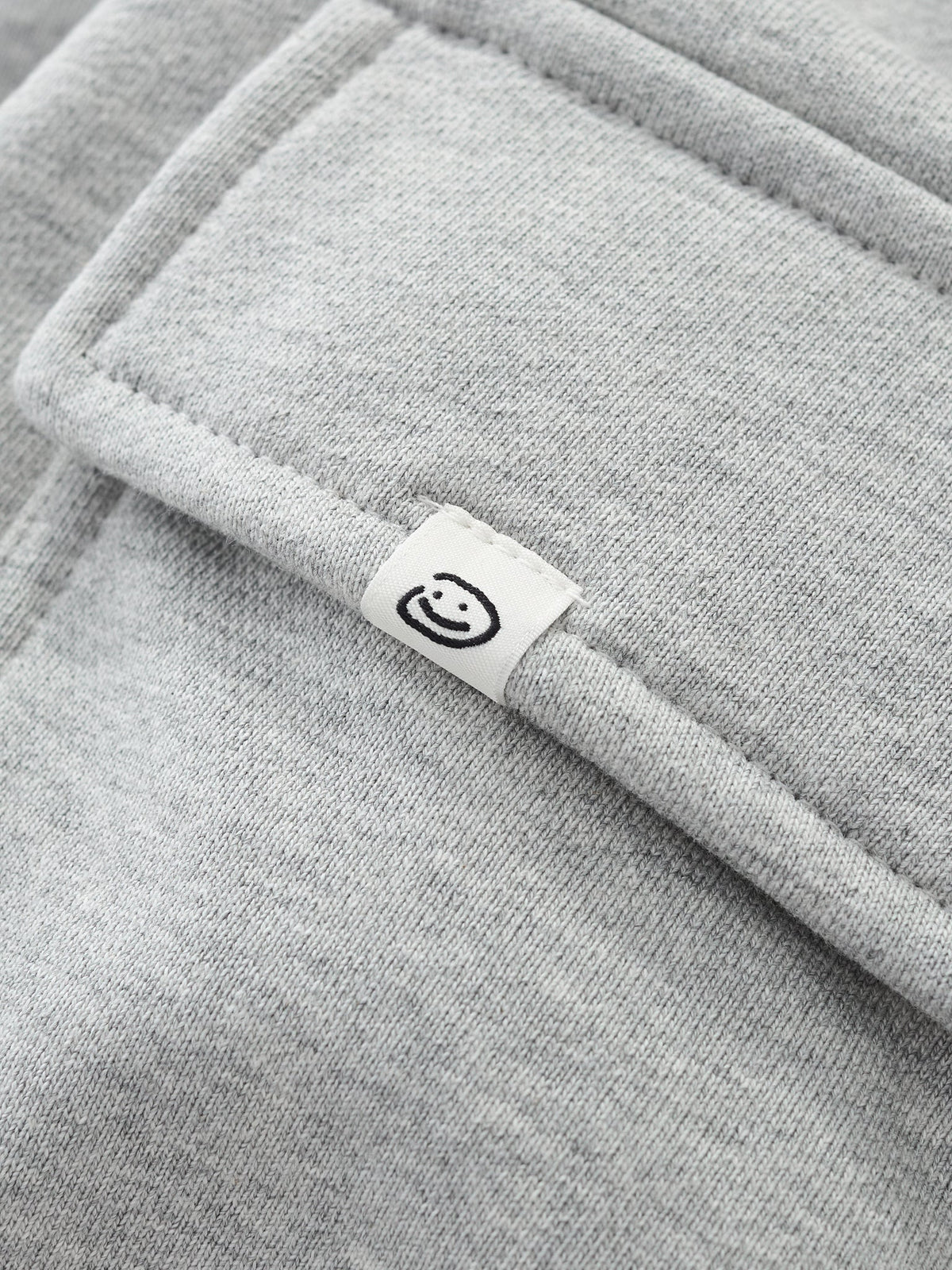 CARGO SWEAT SHORTS - DARK HEATHER GREY
