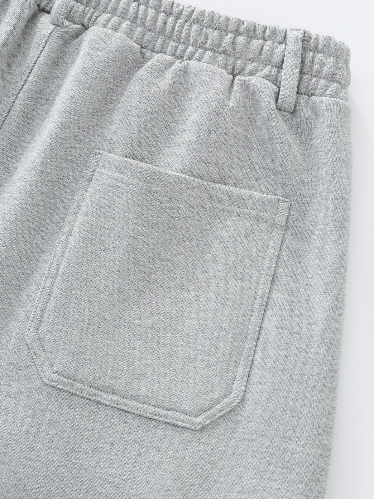 CARGO SWEAT SHORTS - DARK HEATHER GREY