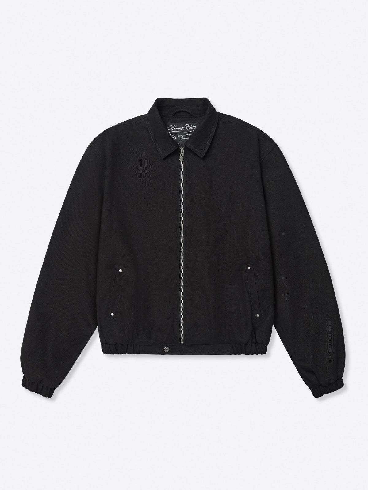 COLLARED JACKET - BLACK