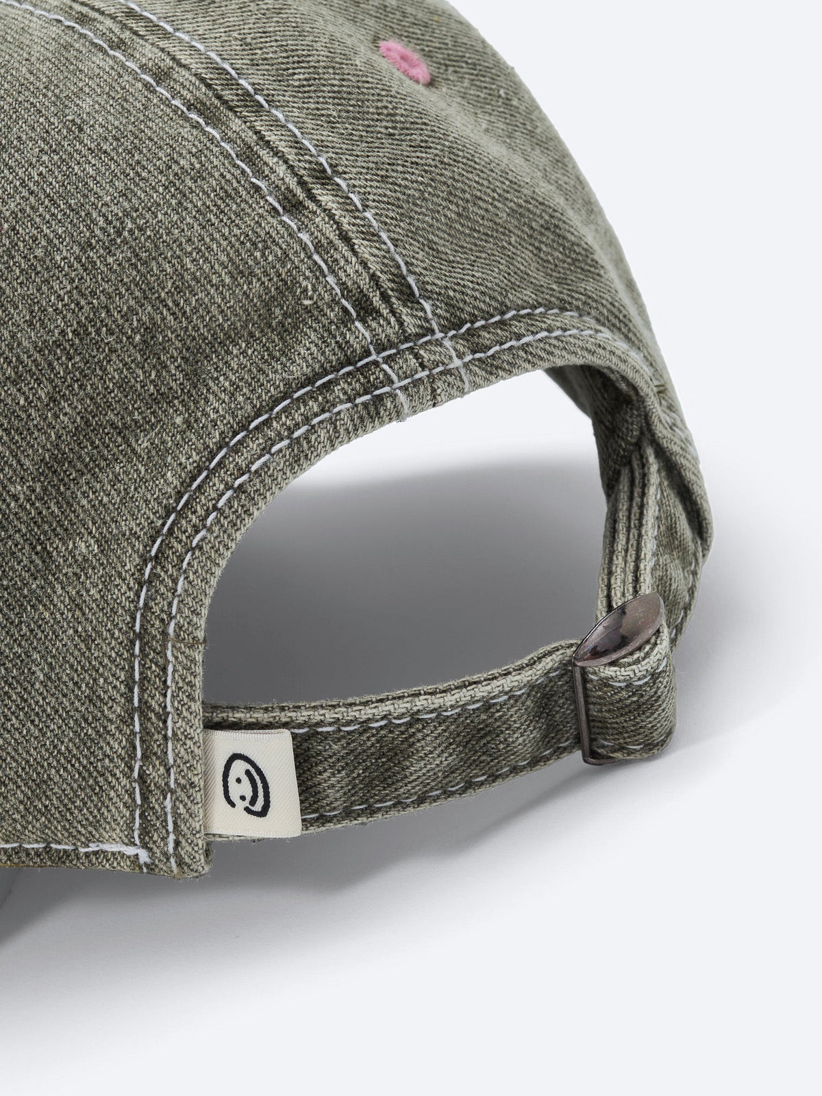 SCRIPT TEXT HAT - VINTAGE GREEN