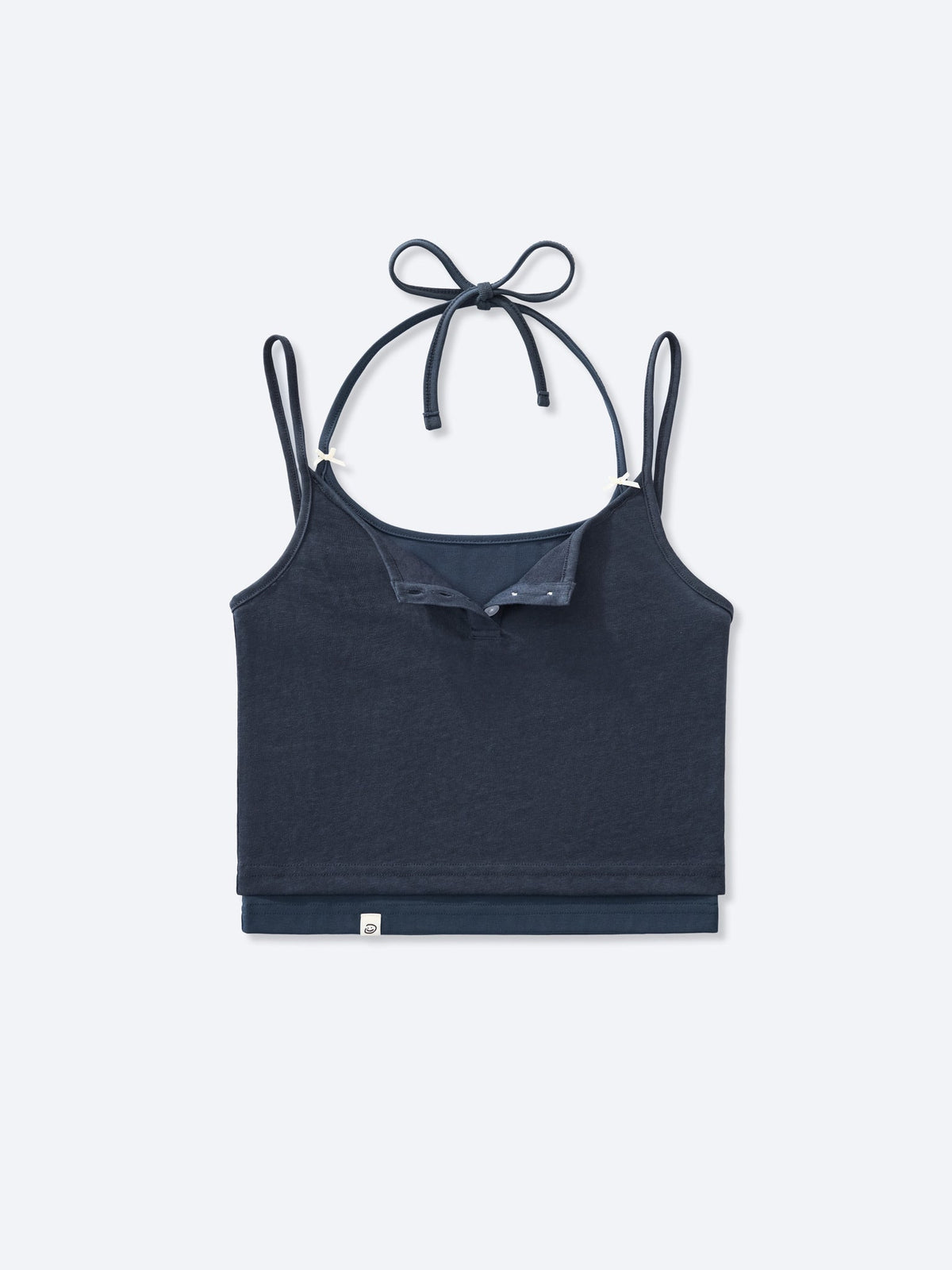 OFF DUTY LAYERED TANK - NAVY
