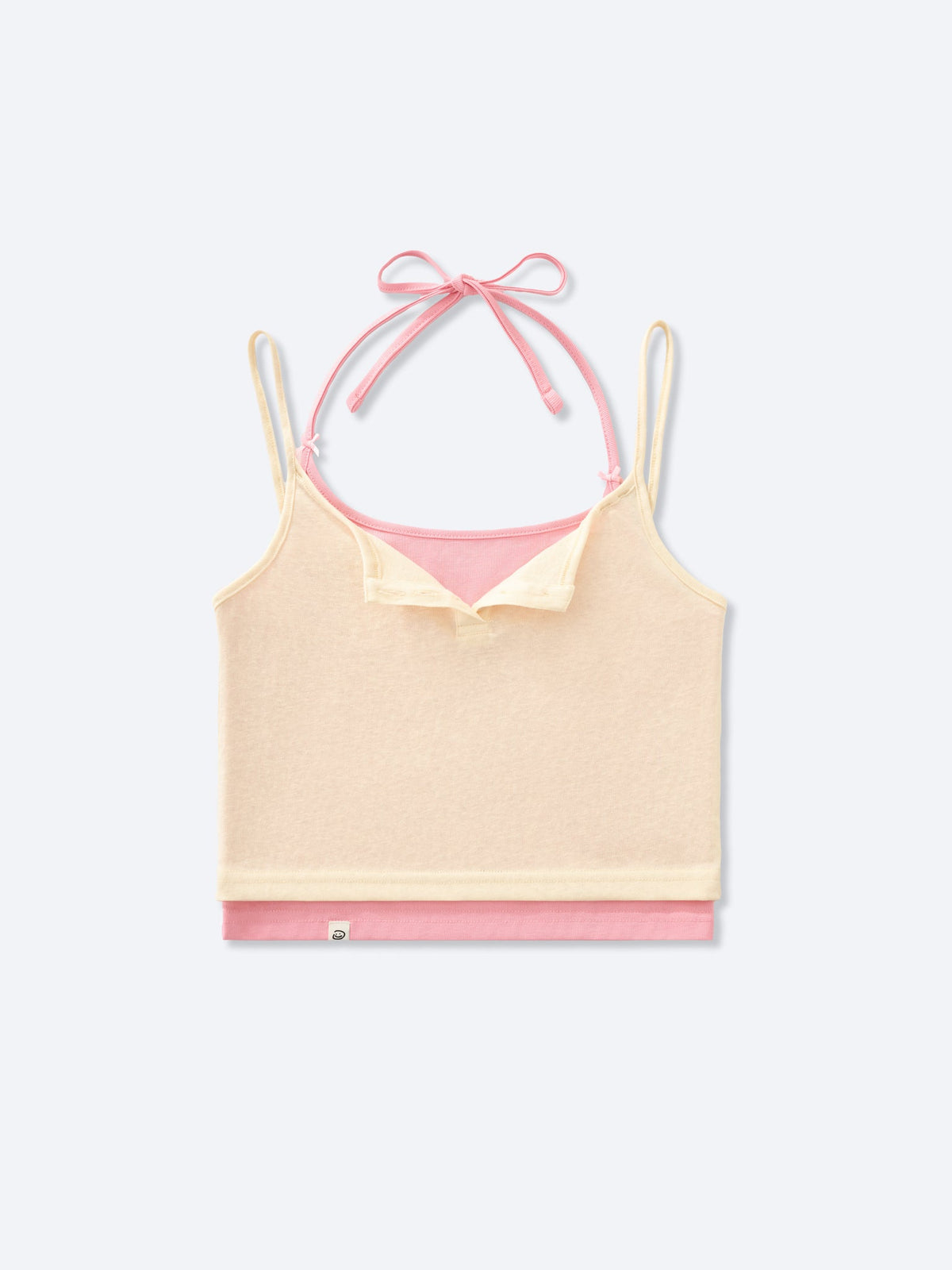 OFF DUTY LAYERED TANK - YELLOW