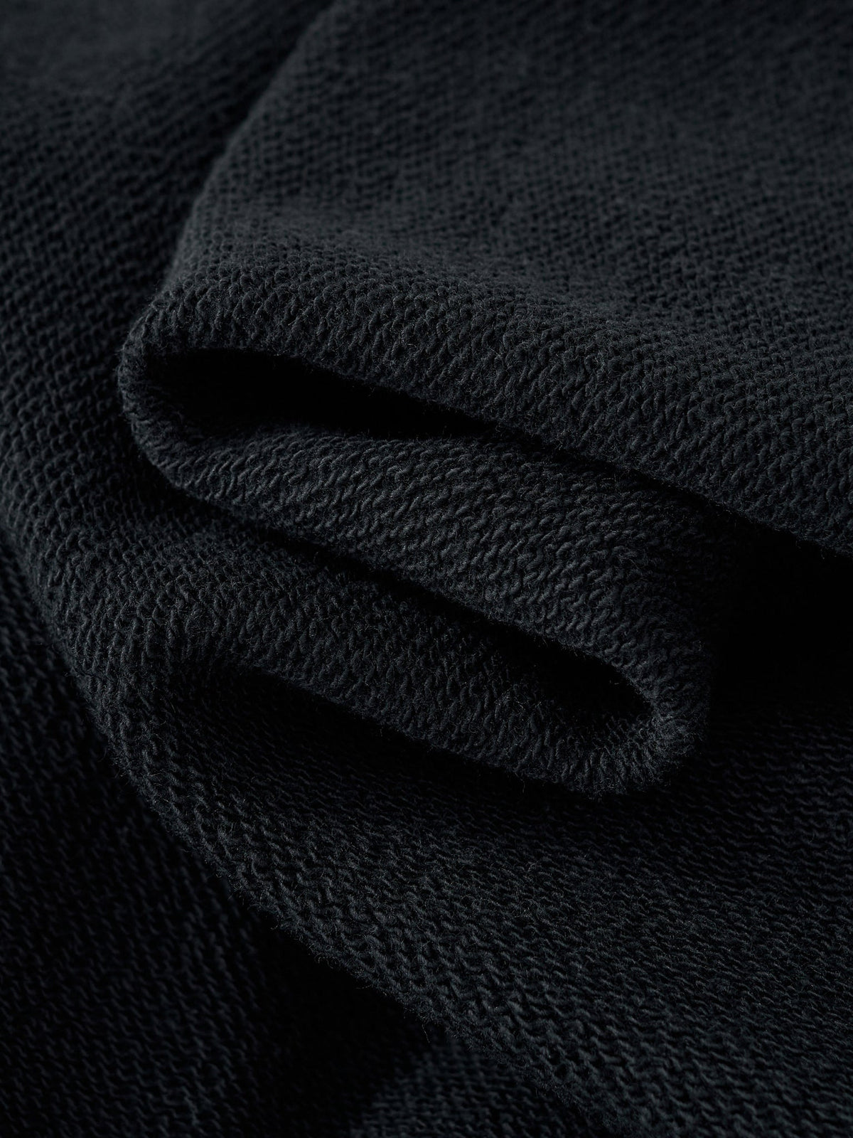 CARGO SWEAT SHORTS - BLACK
