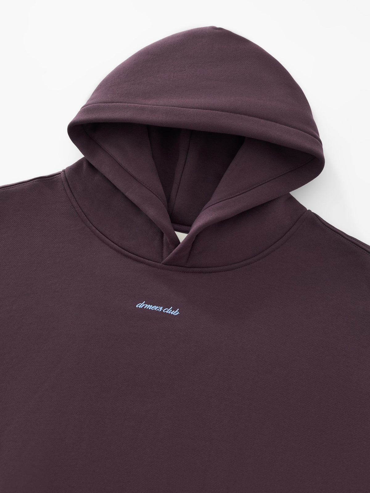 JUST GO WITH THE FEELING HOODIE - DEEP PLUM