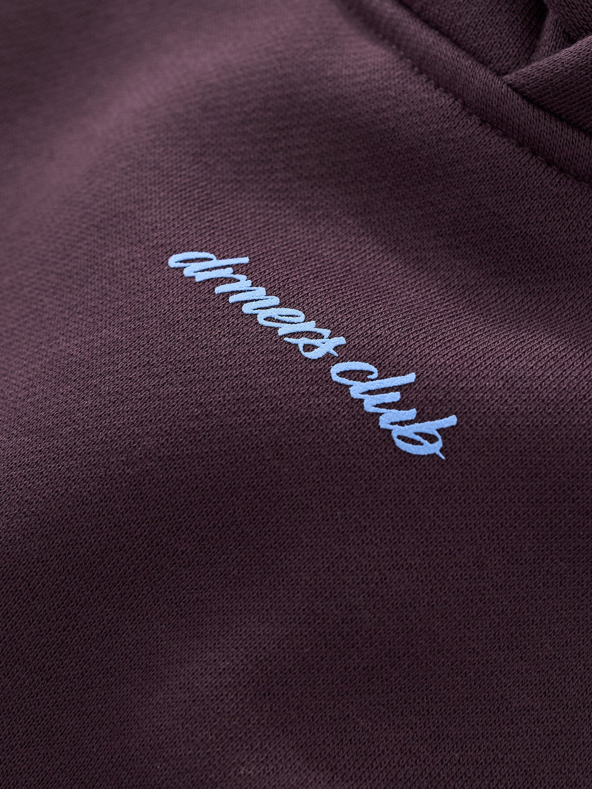 JUST GO WITH THE FEELING HOODIE - DEEP PLUM