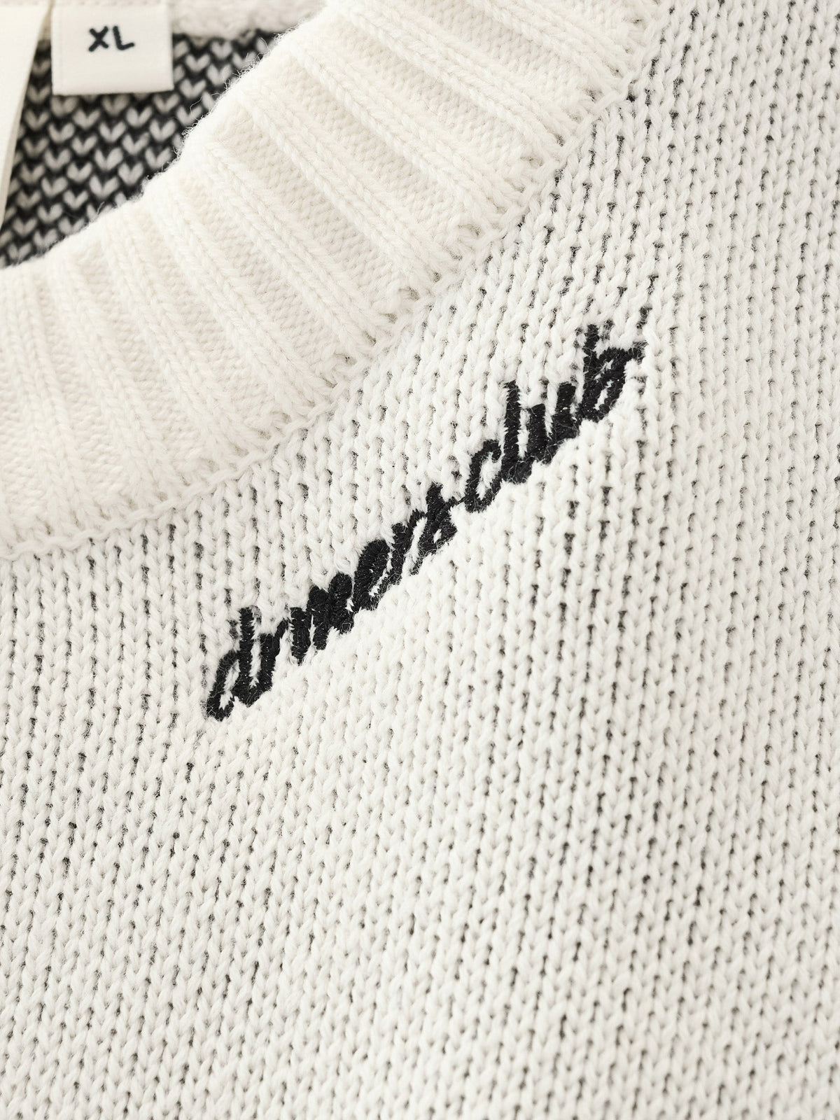 TRIPLE SMILEY KNIT - CREAM