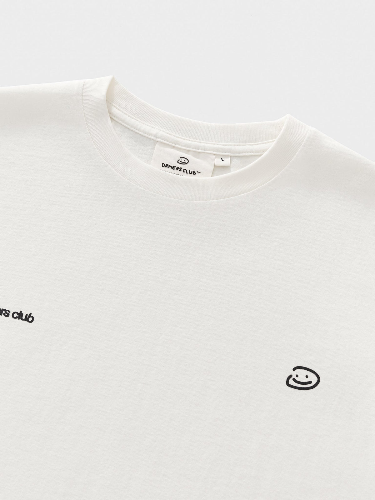 BASIC LOGO TEE - IVORY