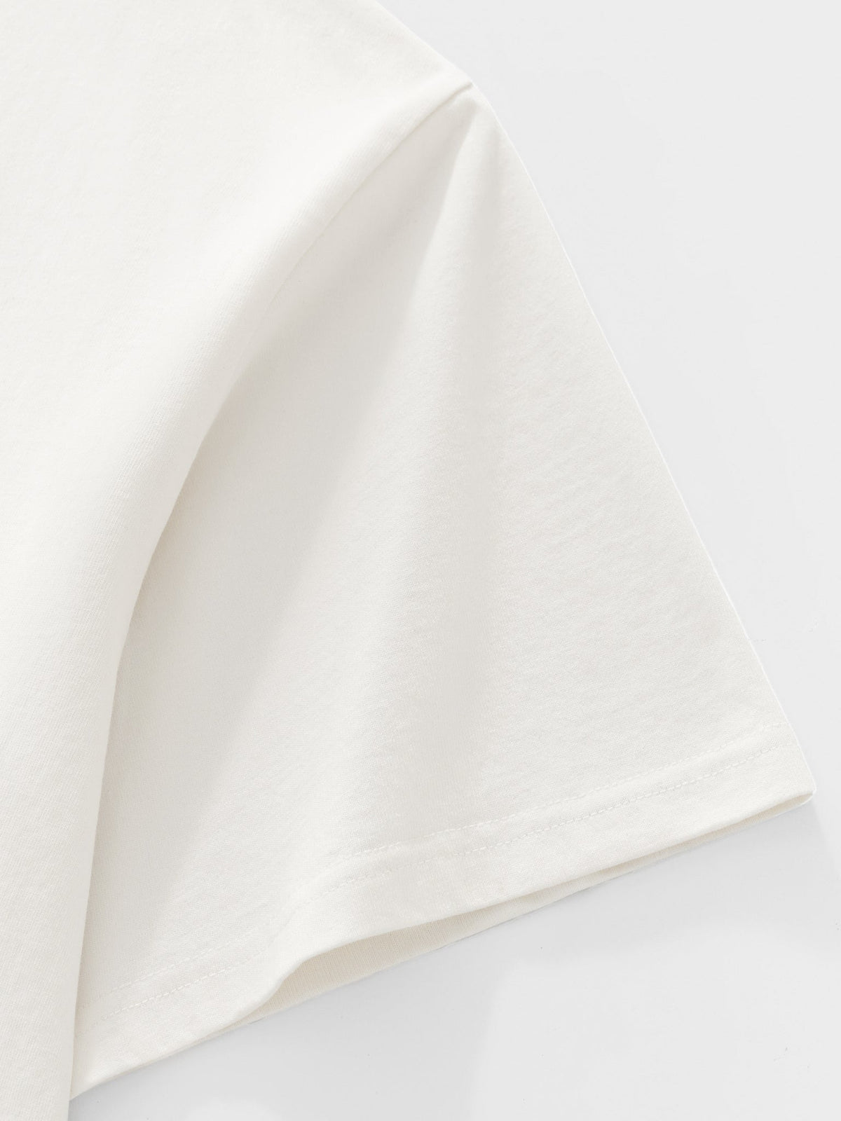 BASIC LOGO TEE - IVORY