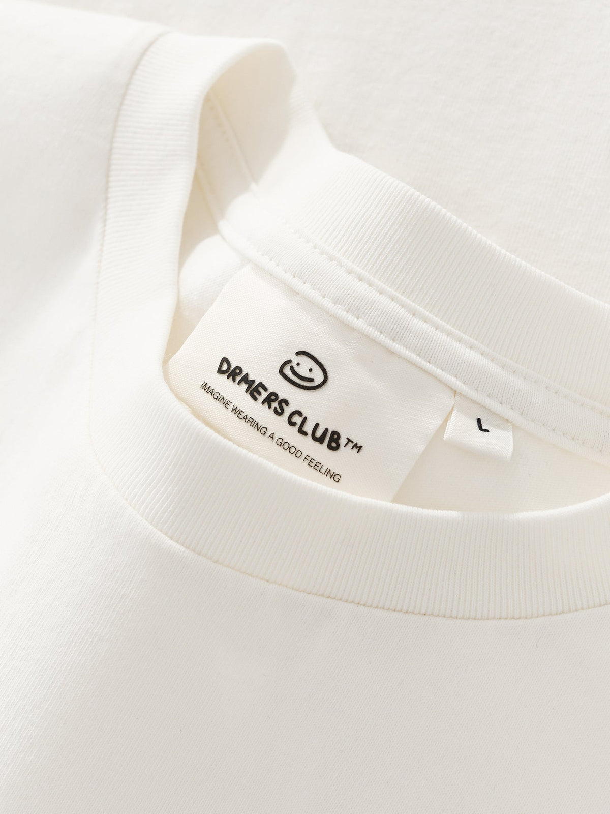 BASIC LOGO TEE - IVORY