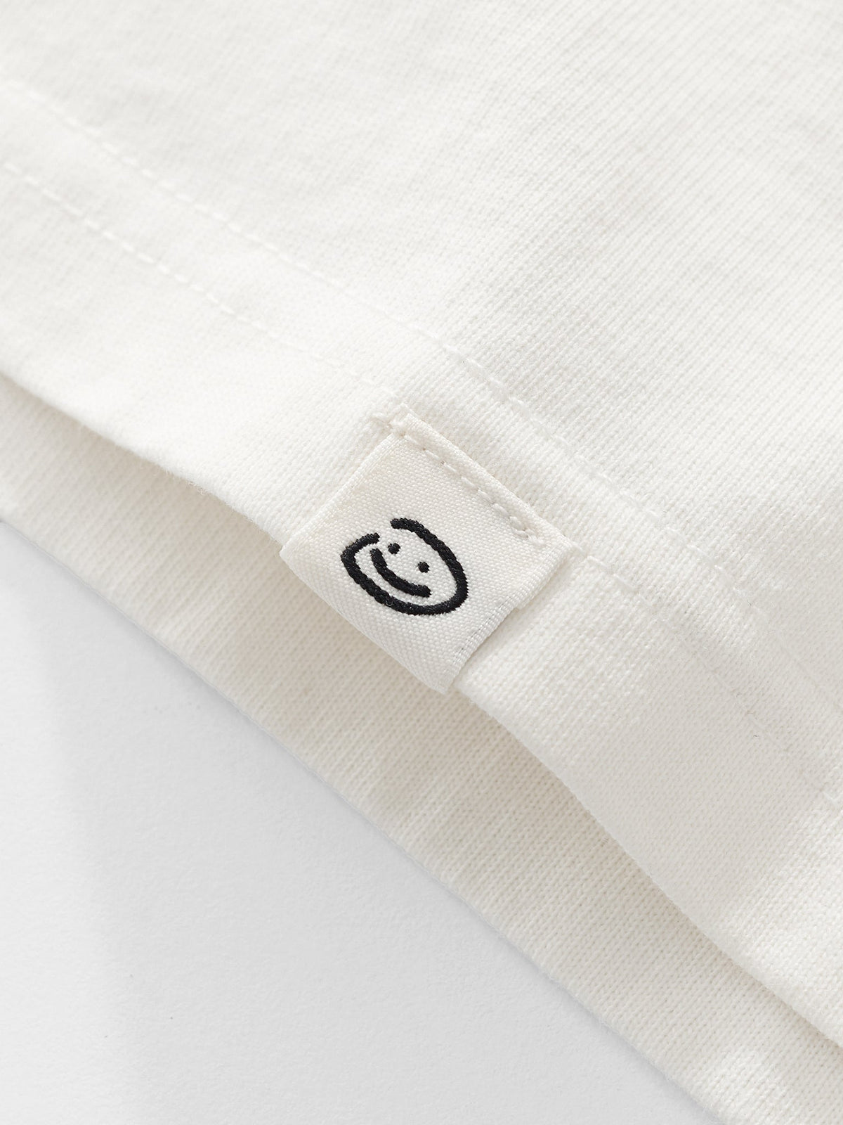 BASIC LOGO TEE - IVORY
