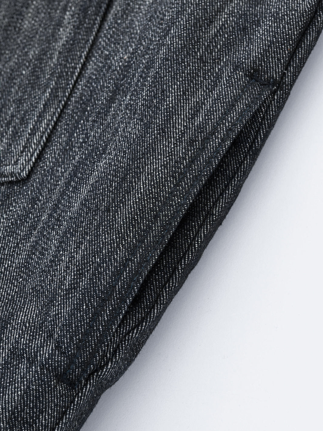FALLING POCKETS DENIM JACKET - DRIFT RAW DENIM