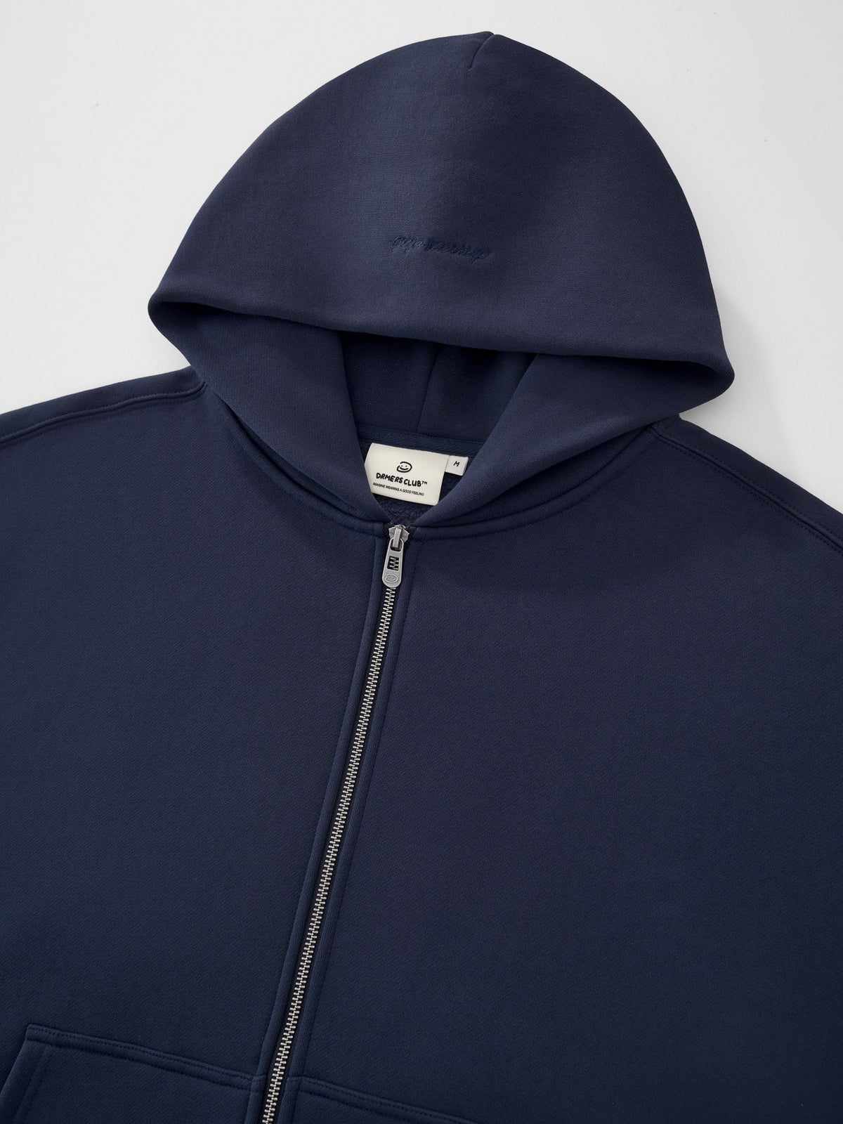 SIGNATURE BASIC ZIP UP - FADED NAVY