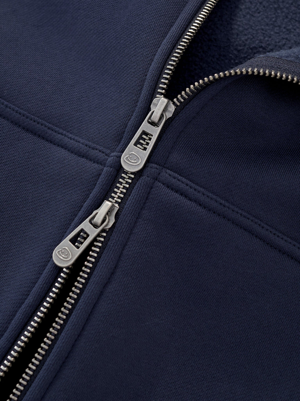 SIGNATURE BASIC ZIP UP - FADED NAVY