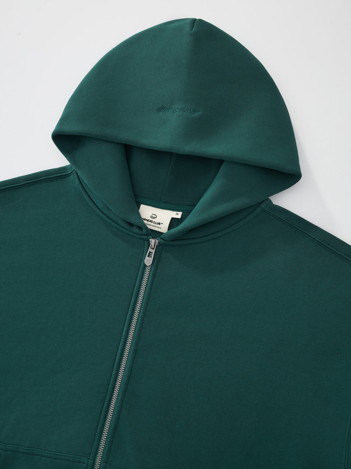 SIGNATURE BASIC ZIP UP - CASTLETON GREEN