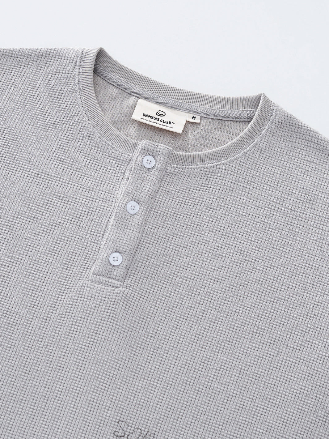 PURSUIT WAFFLE HENLEY - GREY
