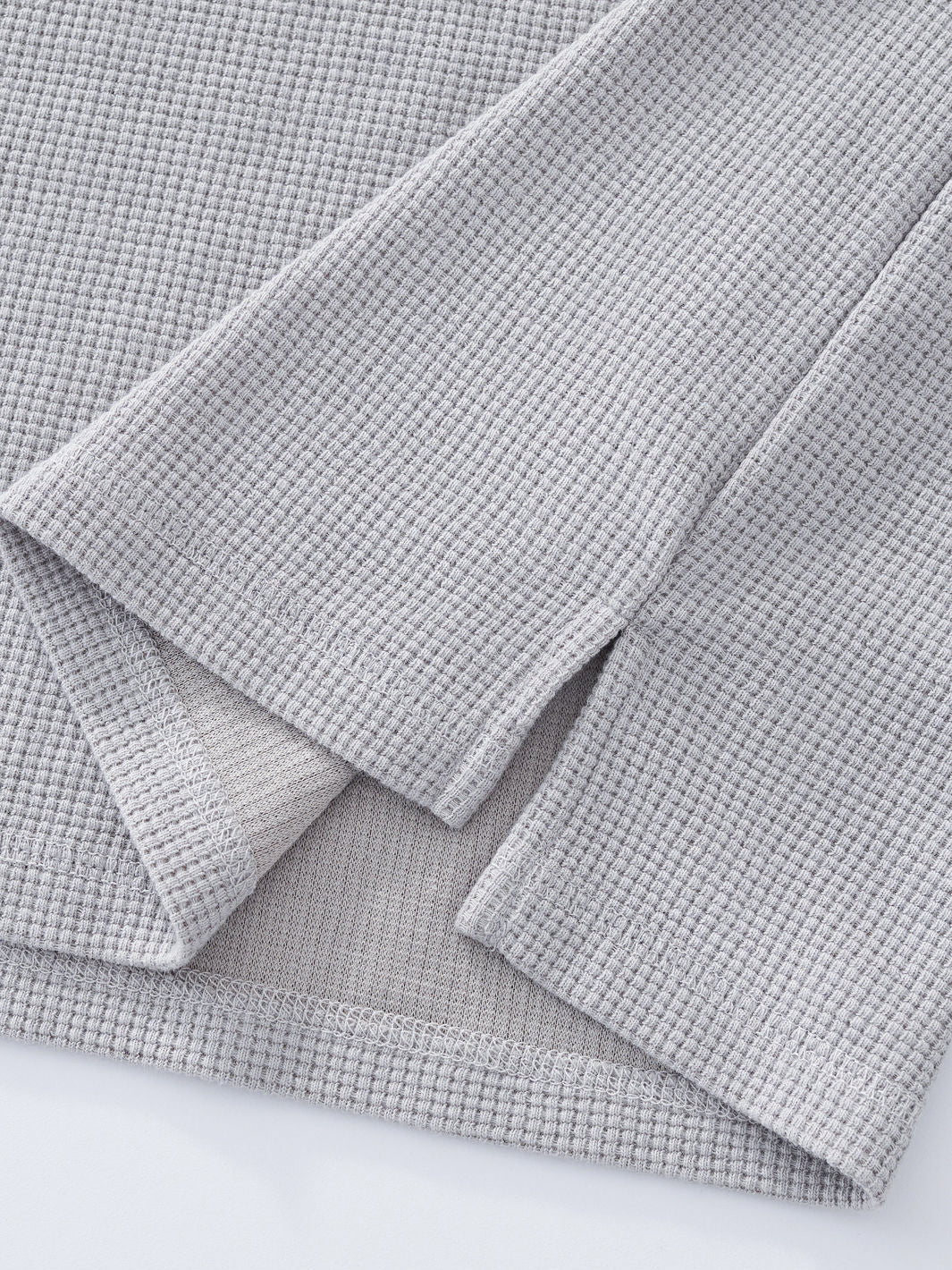 PURSUIT WAFFLE HENLEY - GREY