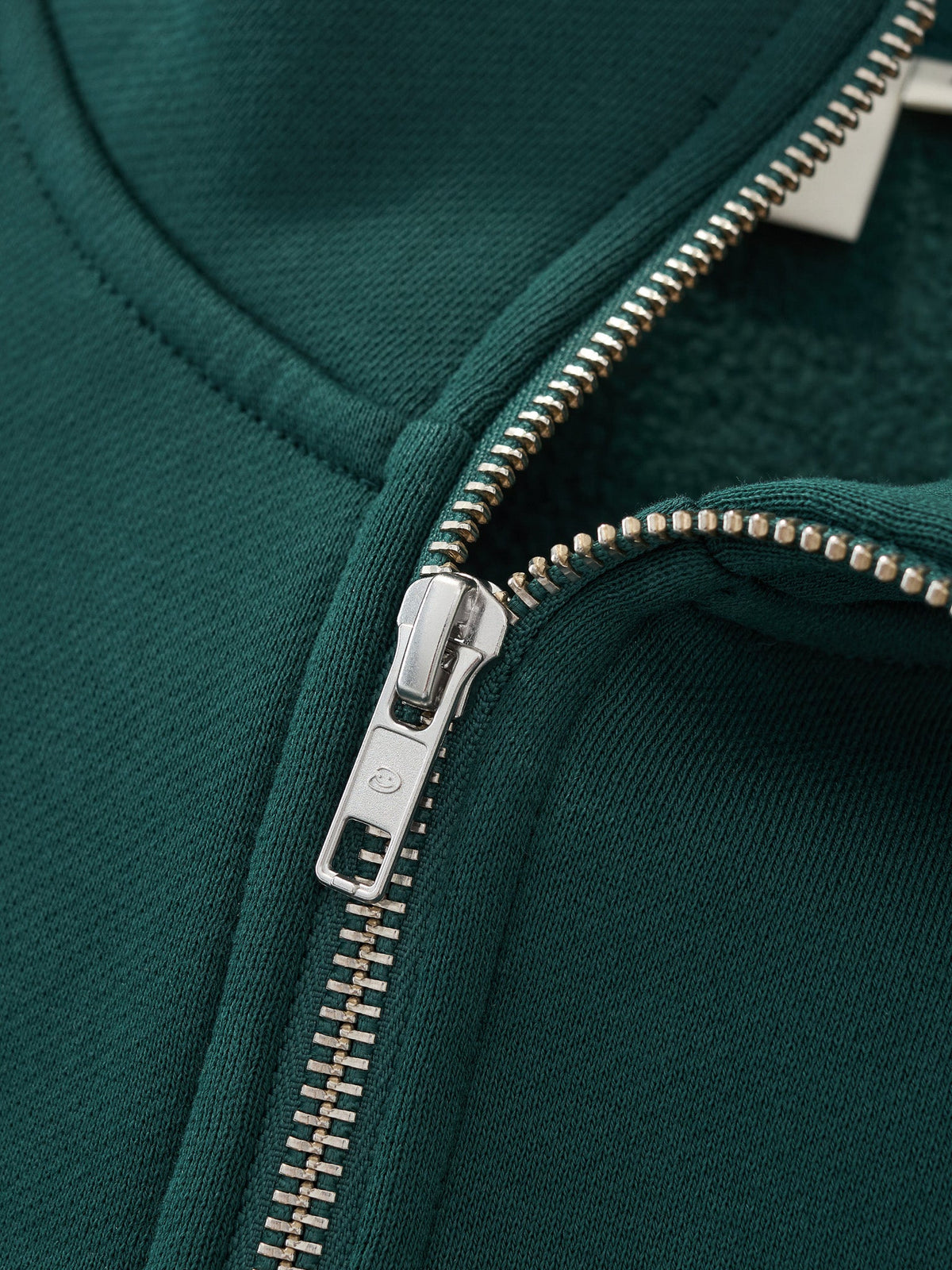 SIGNATURE BASIC QUARTER ZIP - CASTLETON GREEN