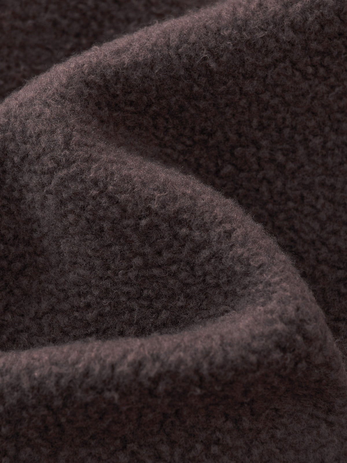 SIGNATURE BASIC QUARTER ZIP - COFFEE BROWN