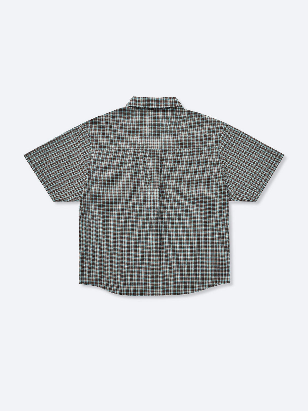OTW SHORT SLEEVE PLAID - BLUE