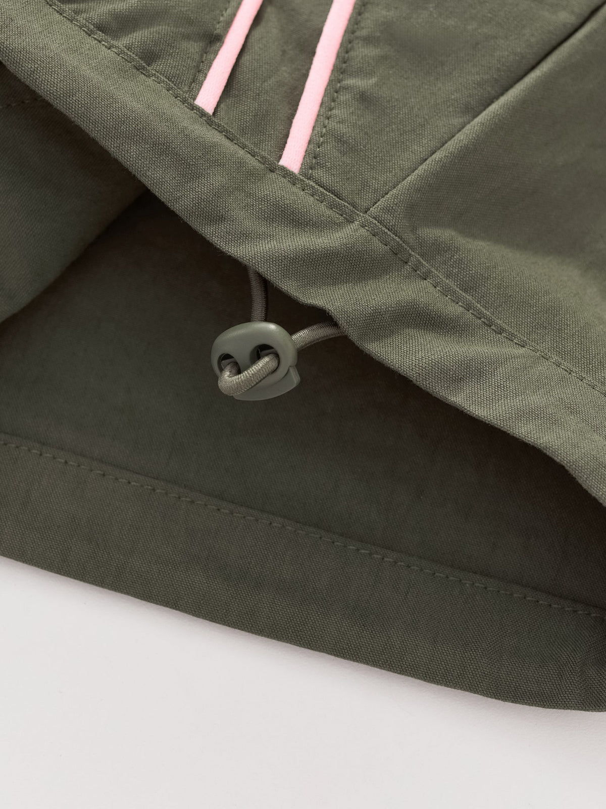 WAVY TRACK JACKET - OLIVE GREEN