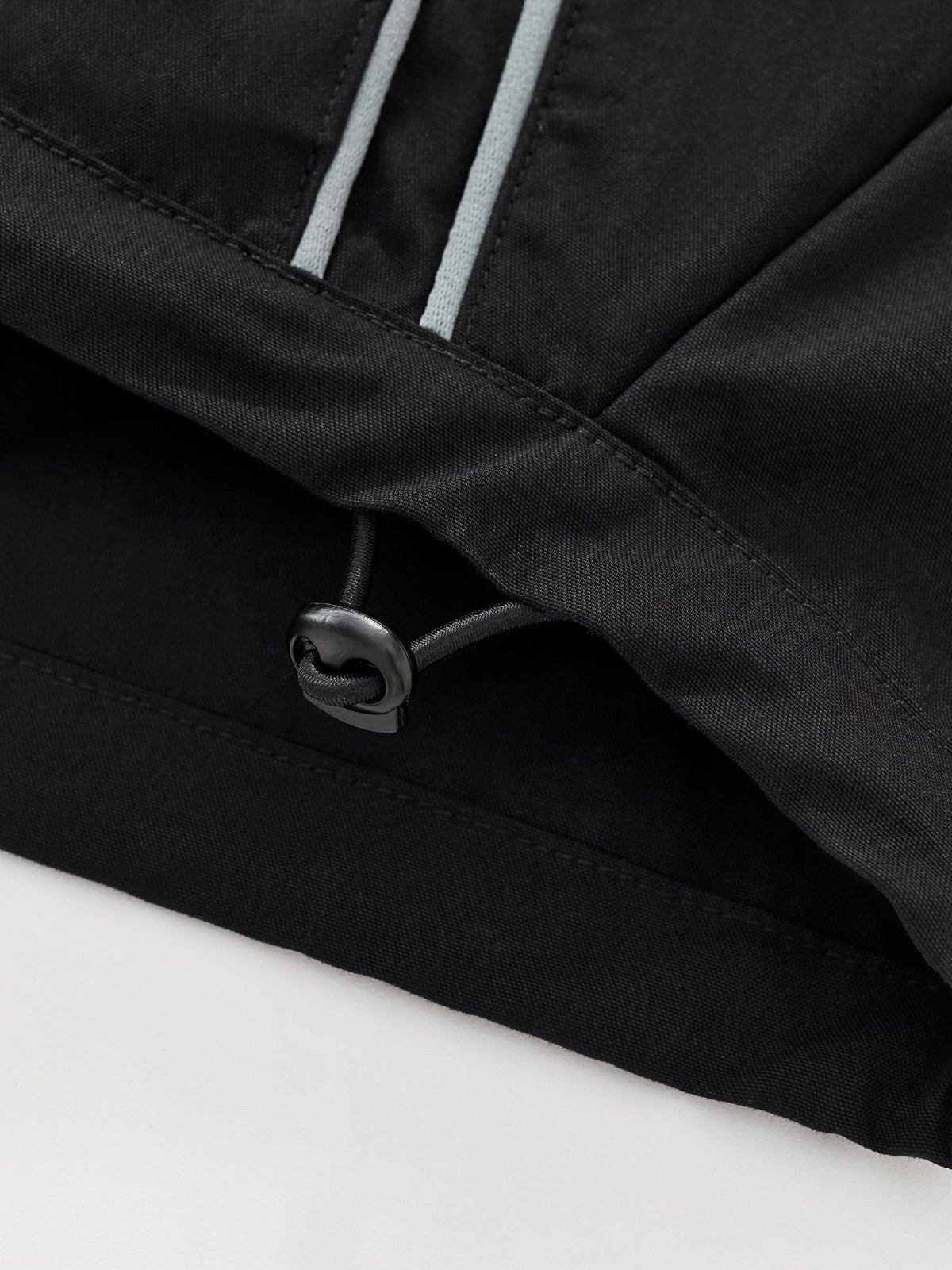 WAVY TRACK JACKET - BLACK