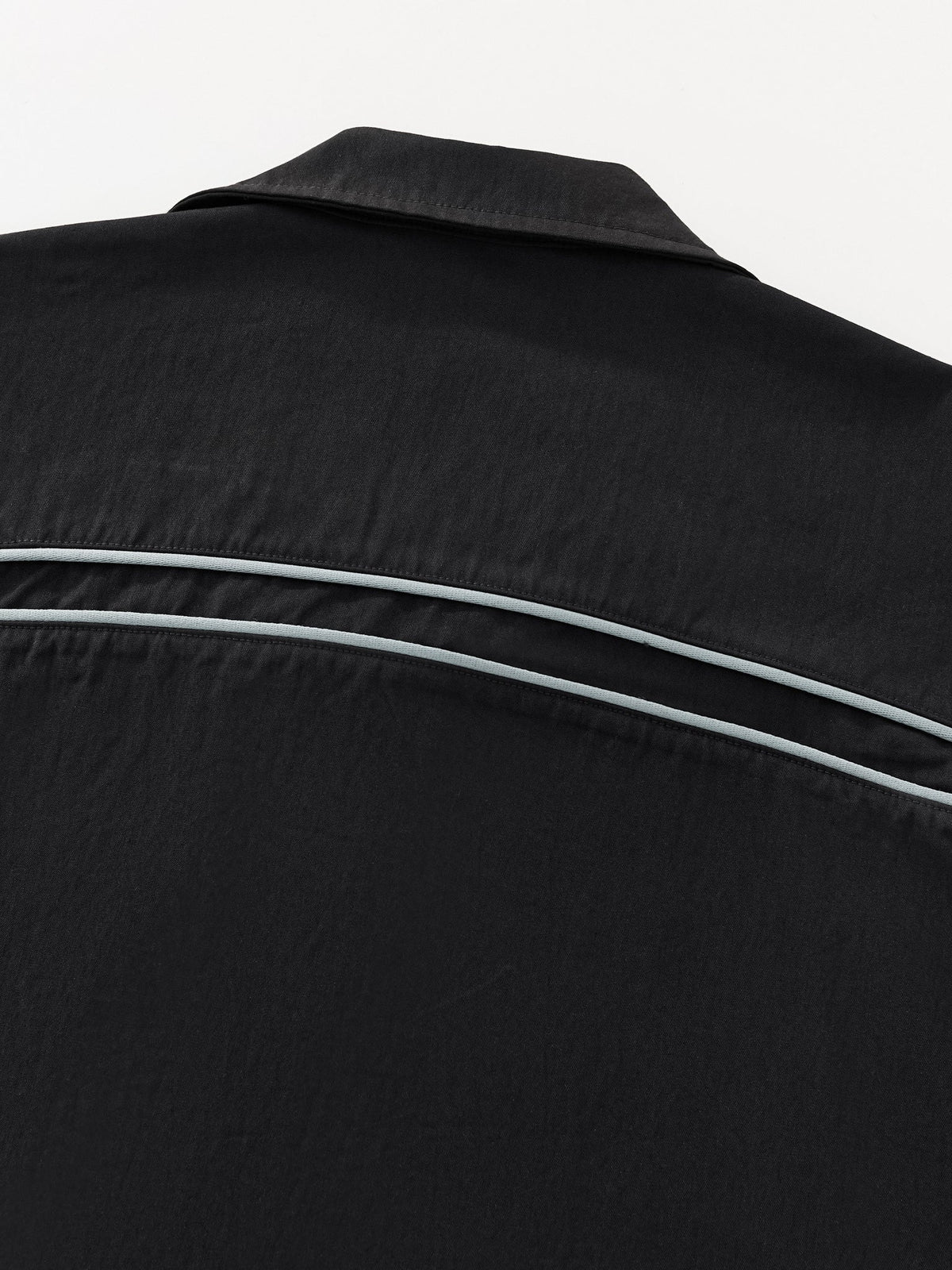 WAVY TRACK JACKET - BLACK