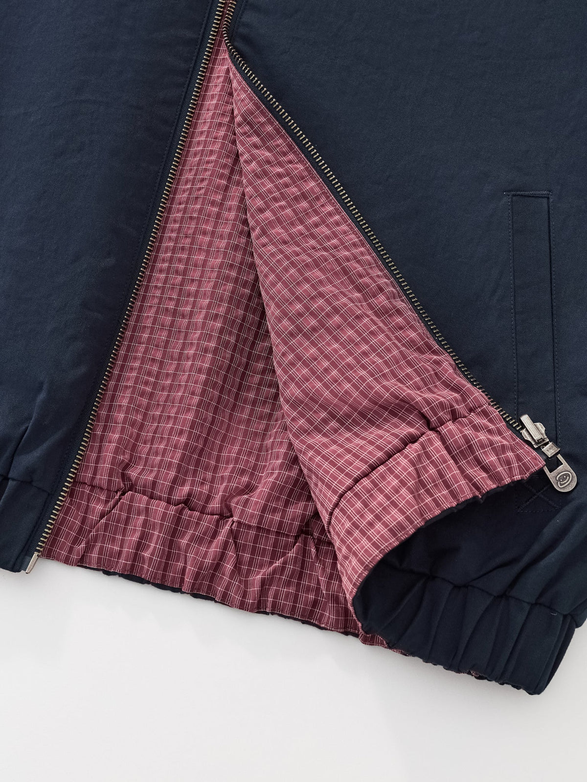 IN-BETWEEN REVERSIBLE JACKET - NAVY/BURGUNDY