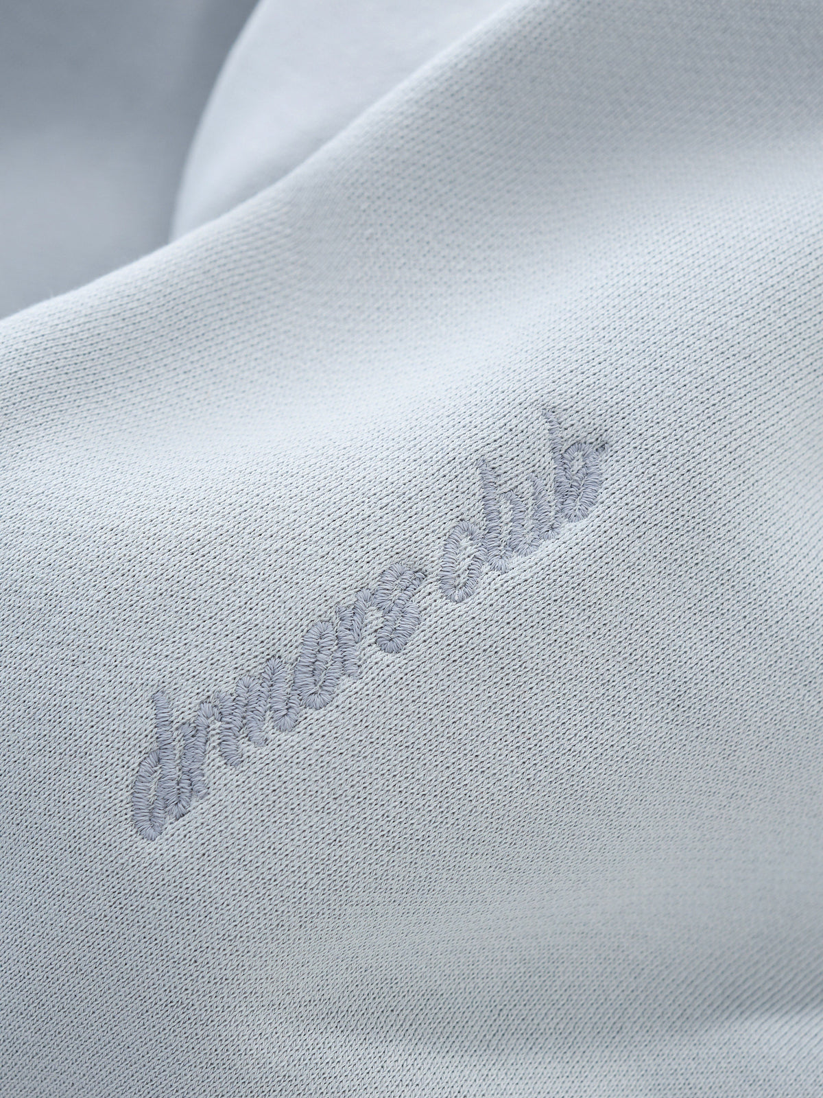 SIGNATURE BASIC ZIP UP - ICE SLATE