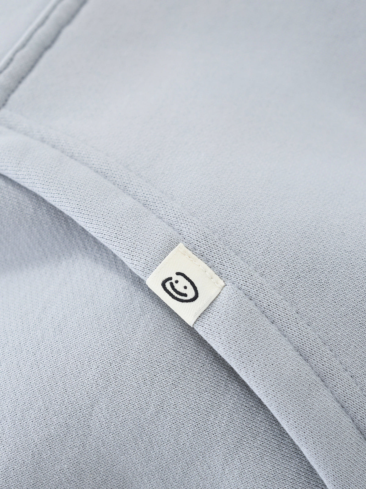 SIGNATURE BASIC ZIP UP - ICE SLATE