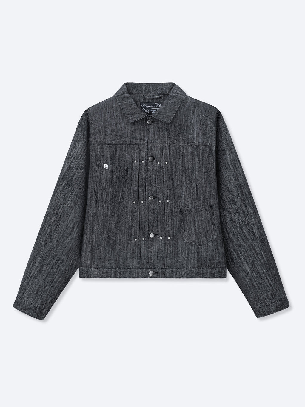 FALLING POCKETS DENIM JACKET - DRIFT RAW DENIM