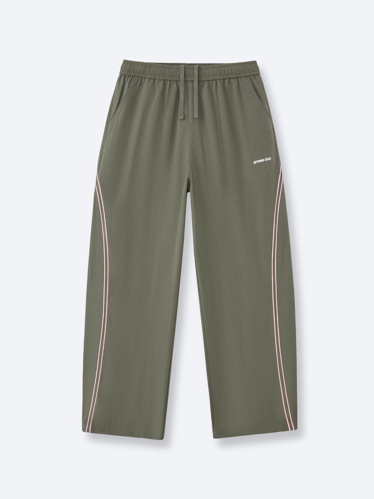 WAVY TRACK PANT - OLIVE GREEN